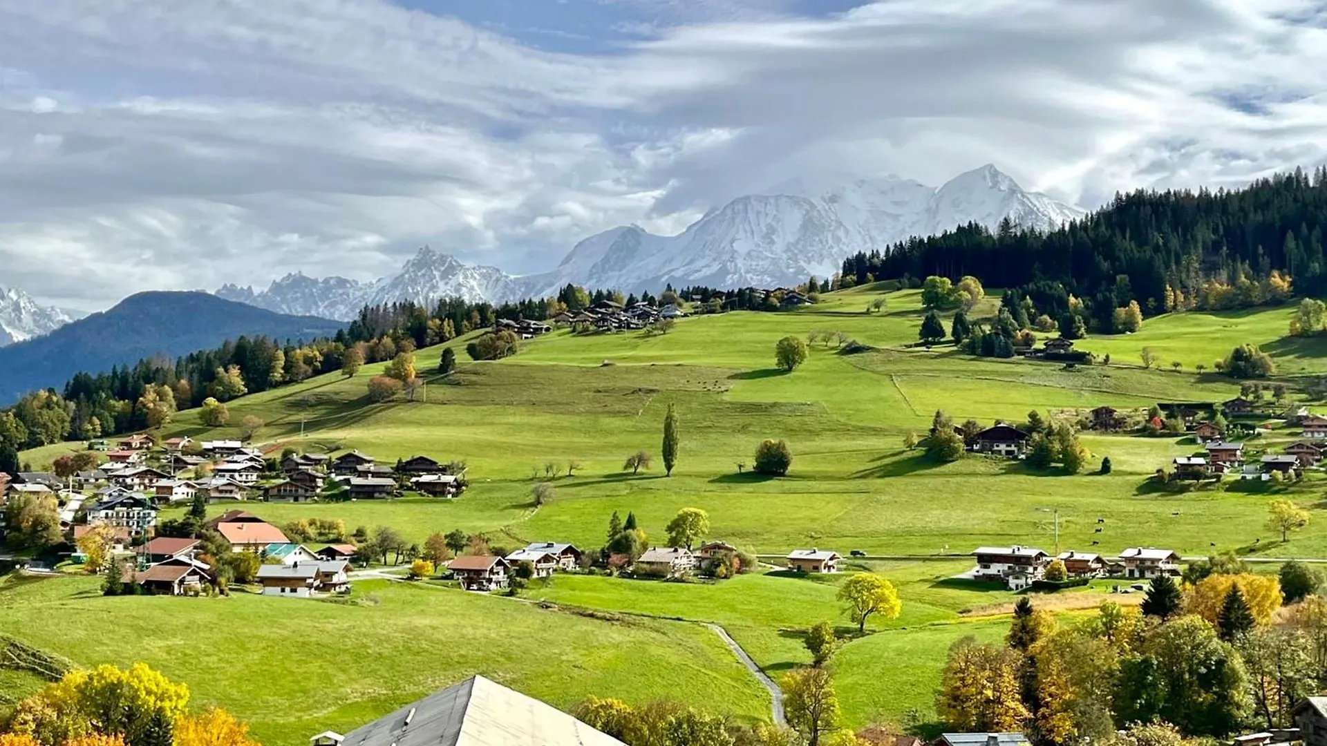 Appartamento Cosy Studio With View Of Mont Blanc Combloux