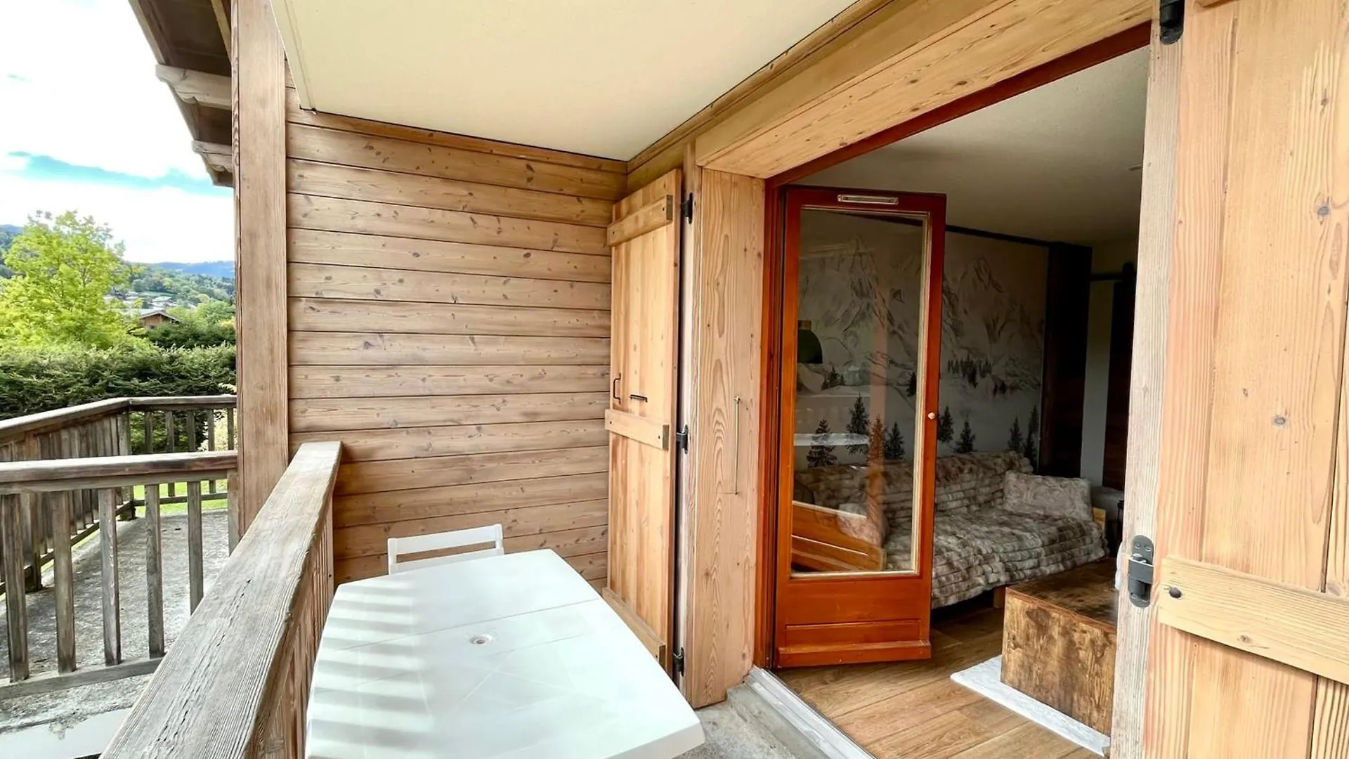 Appartamento Cosy Studio With View Of Mont Blanc Combloux Francia